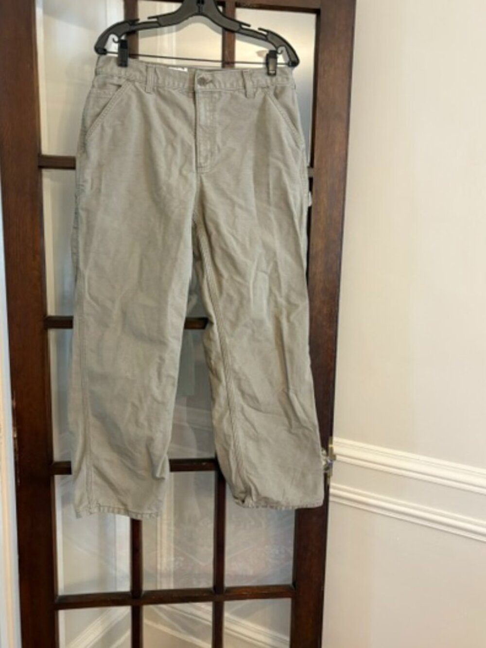 Carhartt Gray Pants, Size 34 x 30